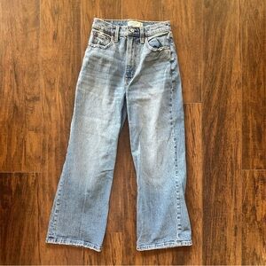 Abercrombie & Fitch The Crop Wide Leg Ultra High Rise - petite length